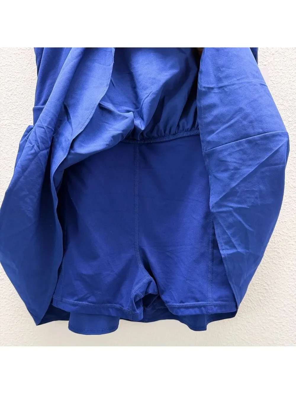 JoyLab Oxygen Blue Built in Shorts Active Dress Women Size Medium